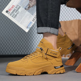 men's high-top Martin boots outdoor hiking non-slip casual travel shoes stylish versatile comfortable walking MartLion   