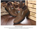  Genuine Leather Men's Shoes Platform Casual Shoes Winter Outdoor Walking Hiking Sneakers Zapatos MartLion - Mart Lion