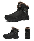  Winter Waterproof Snow Boots Outdoor Non-slip Hiking Shoes Warm Cotton Men's Shoes Army Combat MartLion - Mart Lion