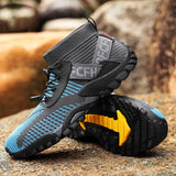 Mesh Breathable Hiking Shoes Summer Men's Sneakers Outdoor Casual Shoes Non-Slip Walking Mart Lion   