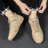 Men's Shoes Casual Ankle Boots Designer Loafers Lace Up Men's Boots Sneakers Non-slip Tenis Masculinos MartLion   