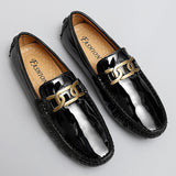 Designer Men's Loafers Driving Shoes Leather Shoes Slip on Moccasins Wedding Loafers Luxury MartLion   