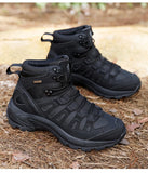 Men Platform Boots Outdoor Waterproof Casual Sneakers Working Men Ankle Boots Hiking Safety Shoes Mens Athletic MartLion   