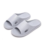 Bathroom Slipper Non Slip Shower Slides Sandals Women Men's Embossed Summer Pool Flip Flop Indoor Home Shoes Mart Lion Gray 36-37 