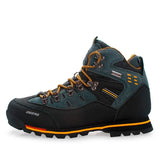 Designer Hiking Shoes Winter Men's Mountain Climbing Sneakers Trekking Ankle Boots Outdoor Casual MartLion Yellow 44 