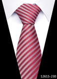 Tie For Men's Newest design Factory 7.5 cm Necktie Yellow Plaid Shirt Accessories Abraham Lincoln's birthday MartLion 12615-230  