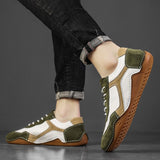 men's shoes retro stitching casual outdoor Sneakers forrest Mart Lion   