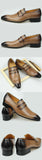 Men's Loafers Cowhide Wear-resistant and Leather Shoes Dress Office Formal Shoes Leather MartLion
