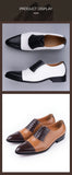 Versatile Lace-Up Dress Shoes Formal Office Casual Breathable Men's Suit Footwear Oxford Style Design MartLion   