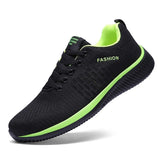 Men's Running Walking Knit Shoes Casual Sneakers Breathable Sport Athletic Gym Lightweight Sneakers Casual MartLion Green 40 