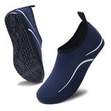 Men Aqua Shoes Lightweight Women Water Shoes Soft Couple Beach Shoes Summer Anti-slip Casual Sneakers Flexible MartLion K10-Blue 40-41 CHINA
