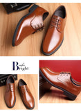 Men's Breathable Leather Shoes Black Soft Leather Soft Bottom Spring And Autumn Men's Formal Wear Casual MartLion   