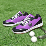 Shoes Men's Training Golf Wears Golfers Outdoor Anti Slip Walking Footwears MartLion BaiZi 36 