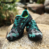  Men's Trekking Hiking Shoes Summer Mesh Breathable Sneakers Outdoor Trail Climbing Sports Waterproof Cycling Shoes MartLion - Mart Lion