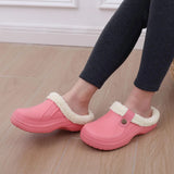 Casual Women Shoes EVA Clogs House Indoor Soft Fur Men's Slippers Outdoor Garden MartLion   