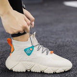 Men's Shoes Lightweight Sports Casual Walking Jogging Breathable Non-slip Wear-resistant Mart Lion   