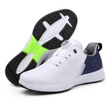 Shoes Men's Women Golf Wears Luxury Walking Golfers Anti Slip Athletic Sneakers MartLion BaiLan-1 36 