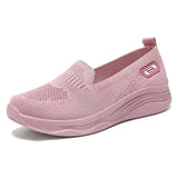 Spring Women's Loafers Sip On Shoes Ballet Flats Socks Sneakers Tennis Casual Shoes MartLion Pink 36 