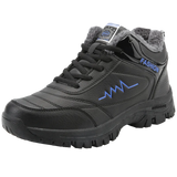 Non-slip Unisex Ankle Winter Boots Outdoor Lightweight Shoes Men's Snow Boots Waterproof Winter Footwear MartLion Blue 36 
