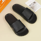Summer Men's Rubber Slippers Slides Home Soft Indoor Slippers Beach Shoes Casa Hombre MartLion   