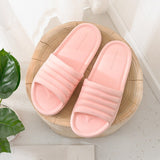 Thick Platform Slipper Women Korean Eva Slippers Home Flip Flops Ladies Soft Sole Cloud Sandals Mart Lion Pink 3637 