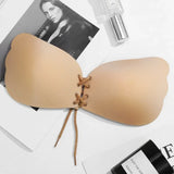 Invisible Strapless Adhesive Stick Bra Strapless Push Up Bras Women Backless Lingerie Seamless Silicone Bralette MartLion   