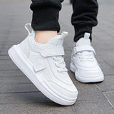 Children's Sneakers Boy Shoes Leather Kids Running Sports Shoes for Girl Boys Casual Sneaker White School Flat Tennis MartLion   
