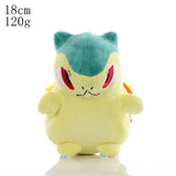 15-25cm Pokemon 40 Styles Dark Lightning Pikachu Pichu Cartoon Cute Anime Figure Stuffed Plush Dolls Pendant Toys Girl Kids Gift MartLion U 15-25cm 