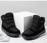 Snow Women Boots Waterproof Ladies Shoes Platform Keep Warm Plush Soft Mujer Winter Shoes MartLion   