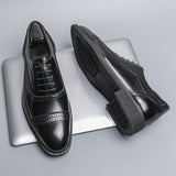 Britsh Dress Shoes Split Leather Footwear Formal Social Men's Mart Lion   