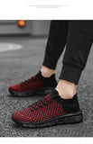 Men's Casual Shoes Mesh Lace Up Lightweight Breathable Sports Tennis Femino Zapatos Outdoor Walking MartLion   