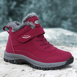 Men's Snow Boots Are Popular Winter Shoes with Waterproof and Warm Insulation, and Women's MartLion   