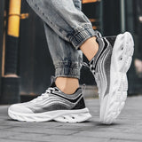 Autumn Men's Casual Sneakers Running Shoes Blade Platform Tennis Sport Breathable Walking Jogging Trainers Mart Lion   