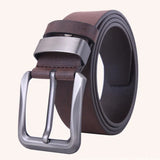 Accessories For Men's Gents Leather Belt Trouser Waistband Stylish Casual Belts With Gray Brown Color MartLion 03 125cm 