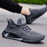 Men's Mesh Breathable Running Shoes Chunky Sneakers Outdoor Fitness Trainer Sport Lightweight Walking Jogging MartLion   