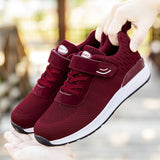 Women Walking Shoes Men's Autumn Casual Sneakers Couples Flats Lace-Up Hiking Zapatillas Mujer MartLion   