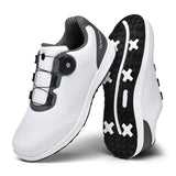 Golf Shoes Women's Men's Training Comfortable Gym Sneakers Anti Slip Walking Footwears MartLion Yin 37 