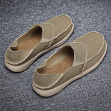 Men's Loafers Canvas Shoes Casual Sneakers Slip On Footwear Mart Lion   
