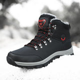 winter men's snow boots waterproof outdoor shoes skidproof sports plus hair warm military cotton Mart Lion 908 39 