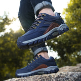 Men's Hiking Shoes Outdoor Casual Sneakers Spring Waterproof Breathable Walking Outdoor