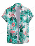 Floral Shirts Men's Shirts Hawaiian Casual Camp Vocation Beach Blouse MartLion   