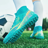 Soccer Shoes Men's Football Cleats Footwear Outdoor Training Match Football Boots Teenagers Futsal Sports Sneakers MartLion   