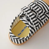 Spring Sneakers For Baby Children Kindergarten Indoor Canvas Shoes Boys Girls Cute Zebra Crossing Print Casual MartLion   