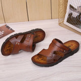 Men's Beach Open Toe Shoes Sandals Non-slip Men's Slippers Breathable Footwear Summer Outdoor MartLion   