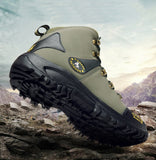  Hiking Boots Men's Waterproof High Top Trekking Leather Outdoor Outdoor Shoes Mart Lion - Mart Lion