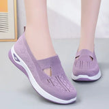 Women's Summer Footwear Cotton Platform Shoes Breathable Slip On Loafers Elegant Ballet Flats Tennis Boat MartLion   