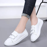 Summer White Women Shoes Moccasins for Genuine Leather Flats Hollowed Breathable Loafers Soft Casual Flat MartLion White-1 35 insole 22.5cm 