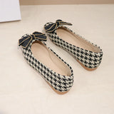 Spring Summer Elegant Ladies Shoes Women Flats Soft Women Boat Ballets MartLion Black 4.5 