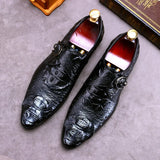 Dress Shoes Men's Wedding Party Casual Loafer Designer Flat Shoes Zapatos Hombre MartLion black 37 