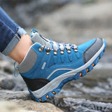 Outdoor Hiking Shoes Ladies  Top Non-slip Cushioning Casual Sneaker Women  Climbing Trekking Shoe MartLion   